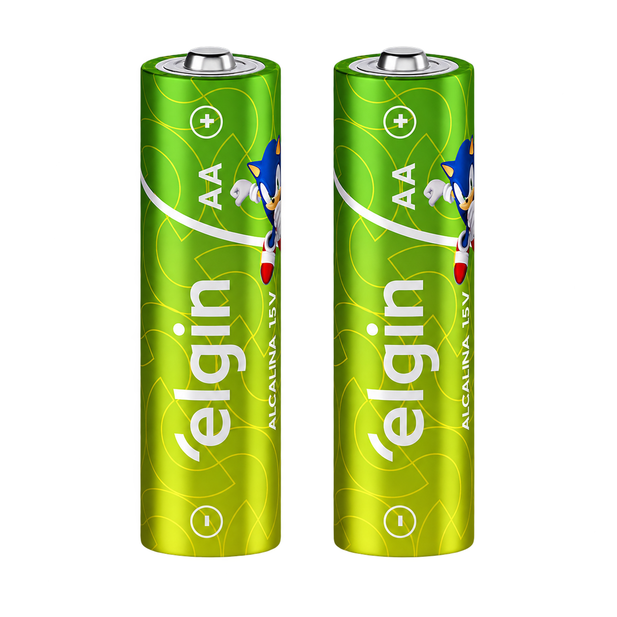 PILHA ALCALINA AA COM 2 UN LR6 1.5V ELGIN