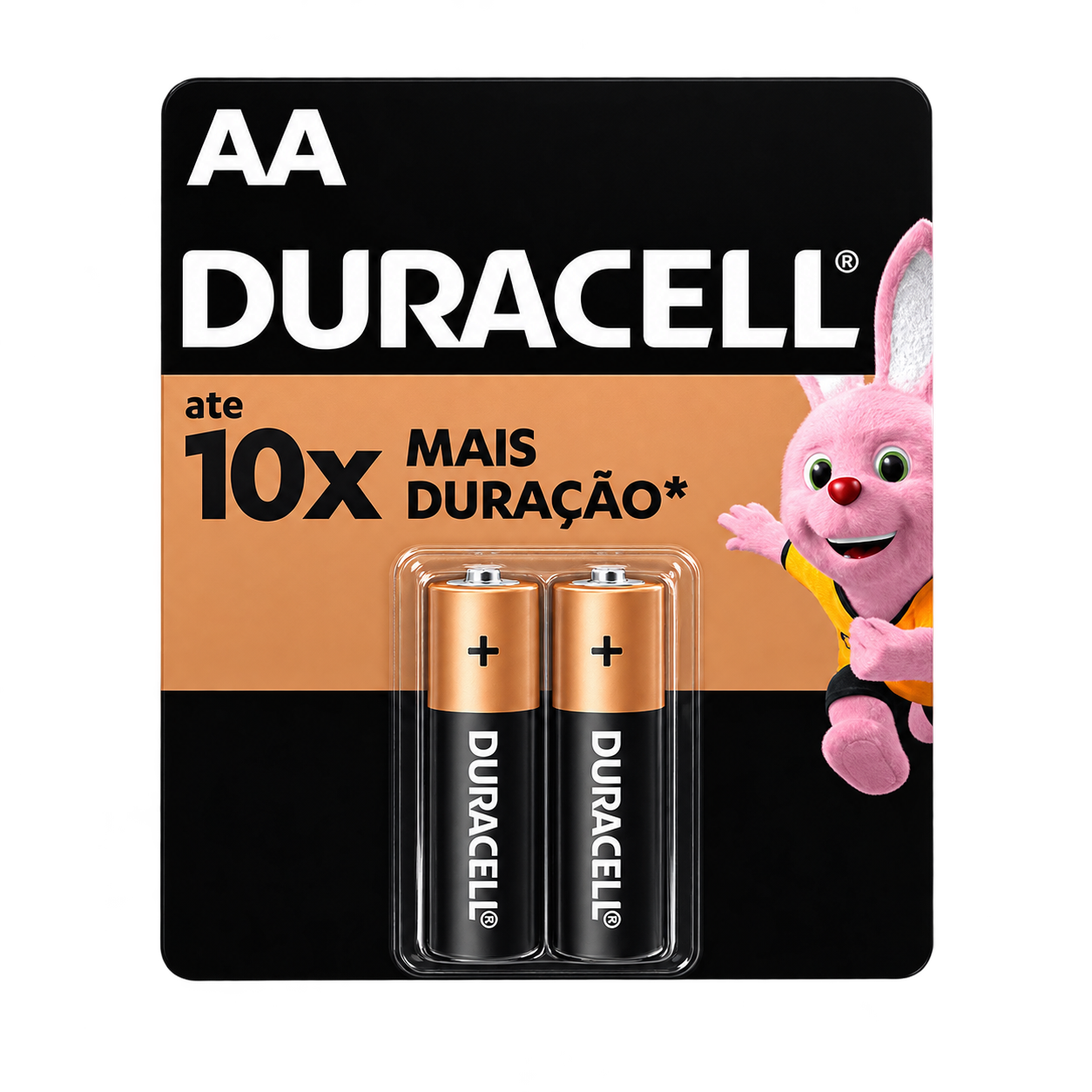 PILHA ALCALINA AA COM 2 UN LR6 1.5V DURACELL