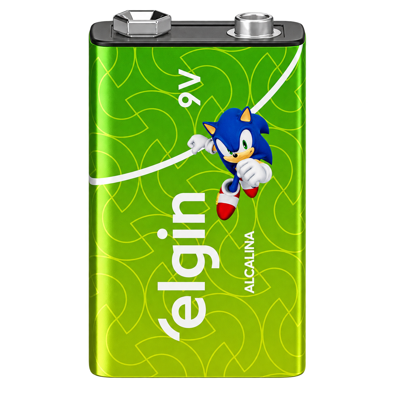 BATERIA ALCALINA 9V 6LR61 EMBALAGEM ELGIN