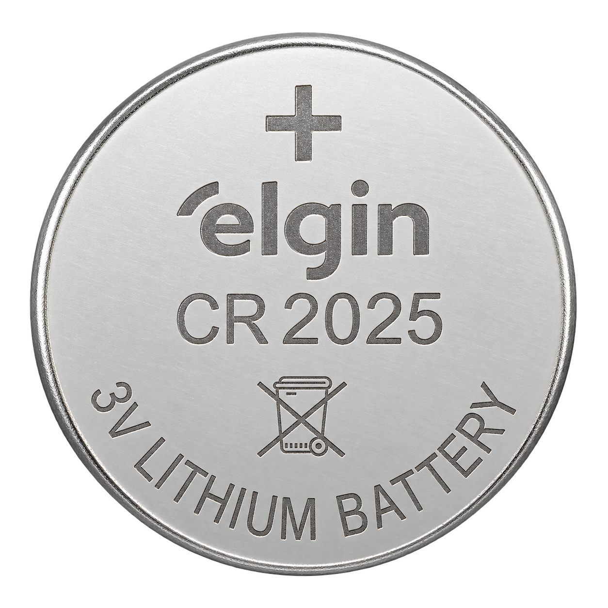 BATERIA LITHIUM 3V CR2025 EMBALAGEM ELGIN