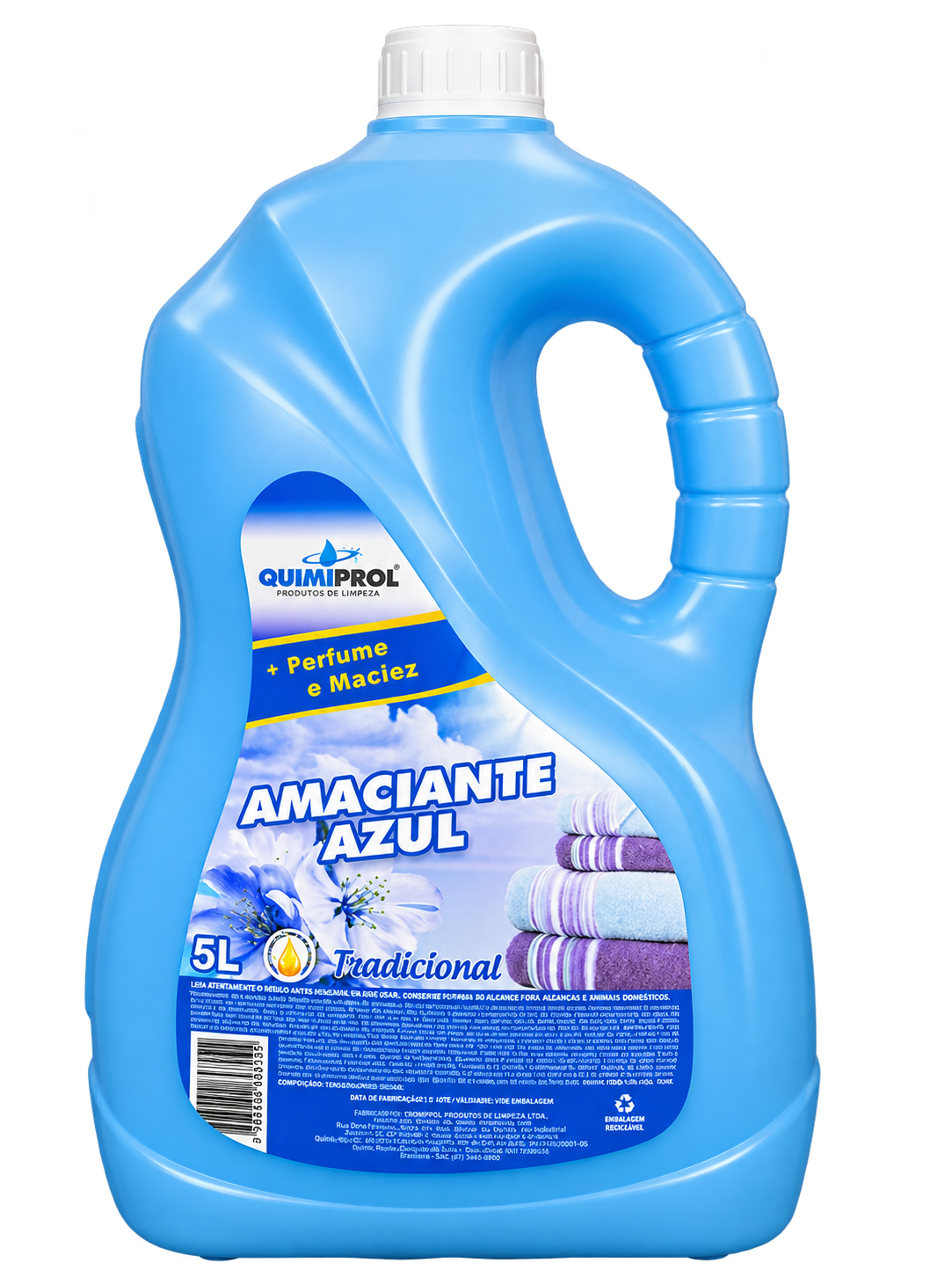 AMACIANTE DE ROUPAS TRADICIONAL 5 LITROS QUIMIPROL