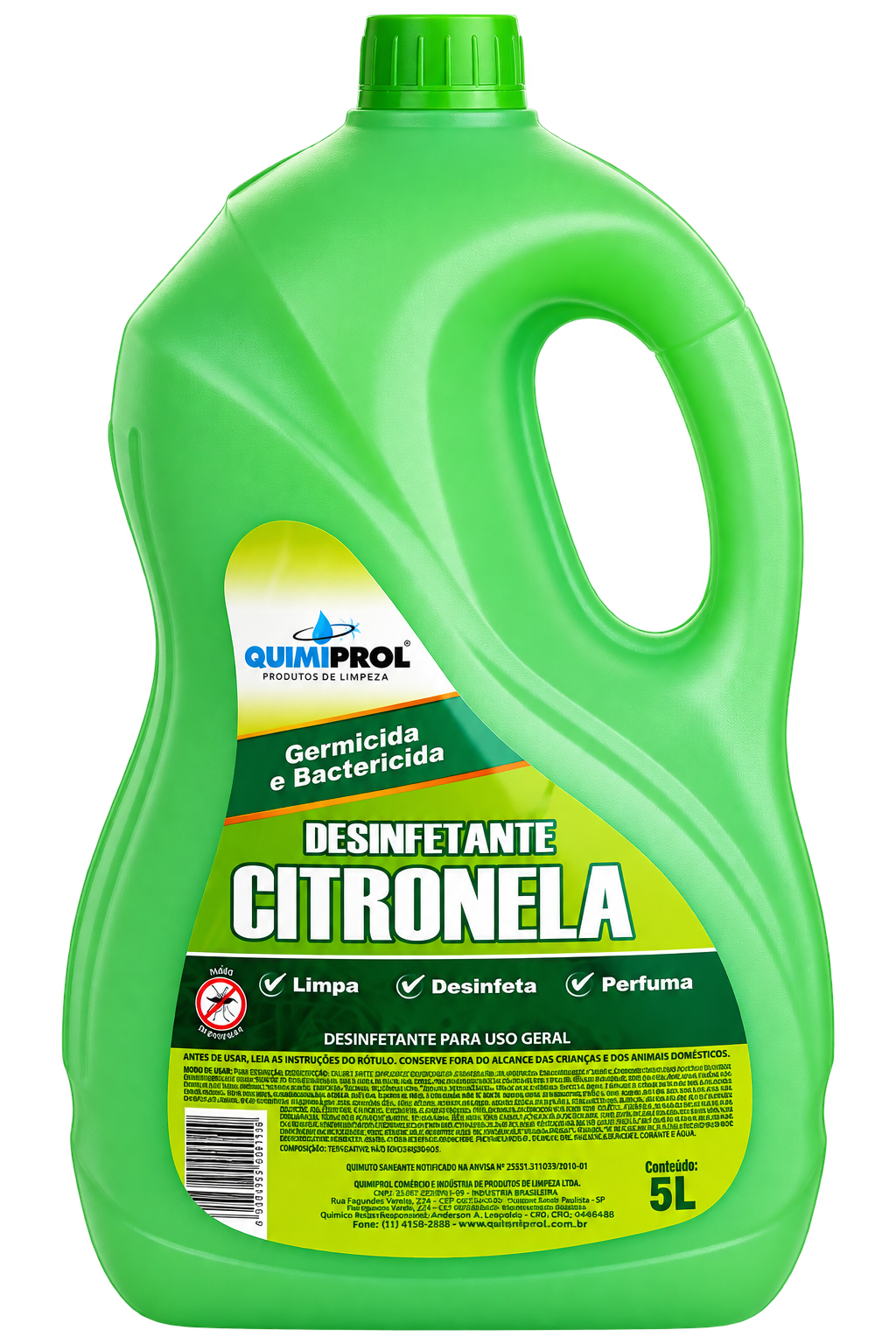 DESINFETANTE CITRONELA 5 LITROS QUIMIPROL