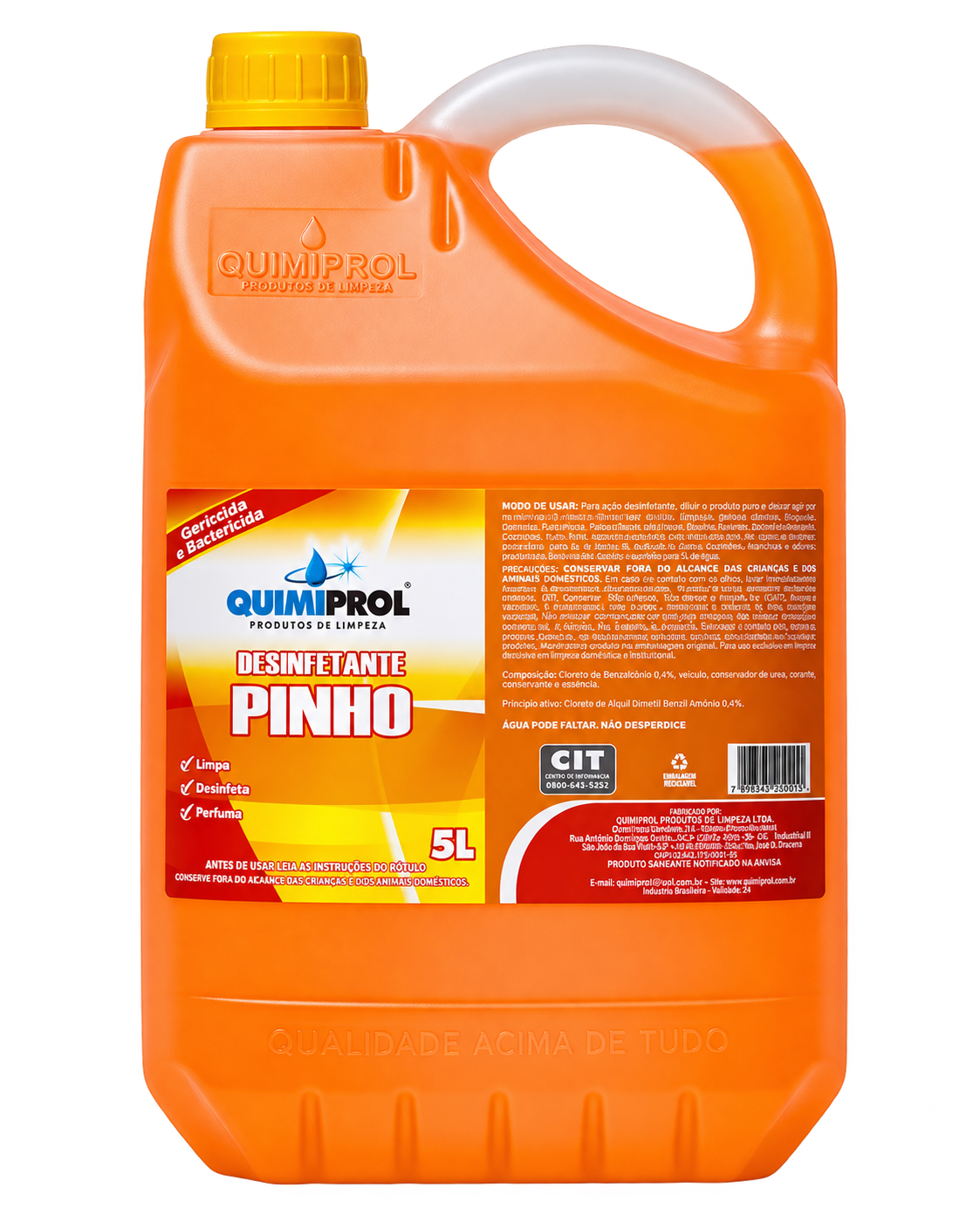 DESINFETANTE PINHO 5 LITROS QUIMIPROL