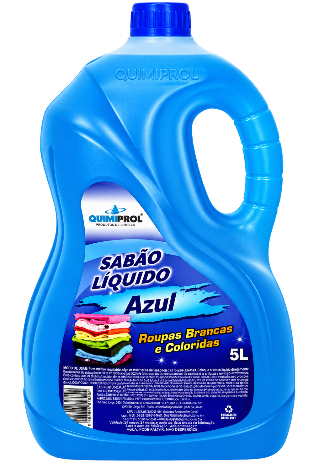 LAVA ROUPAS AZUL 5 LITROS QUIMIPROL