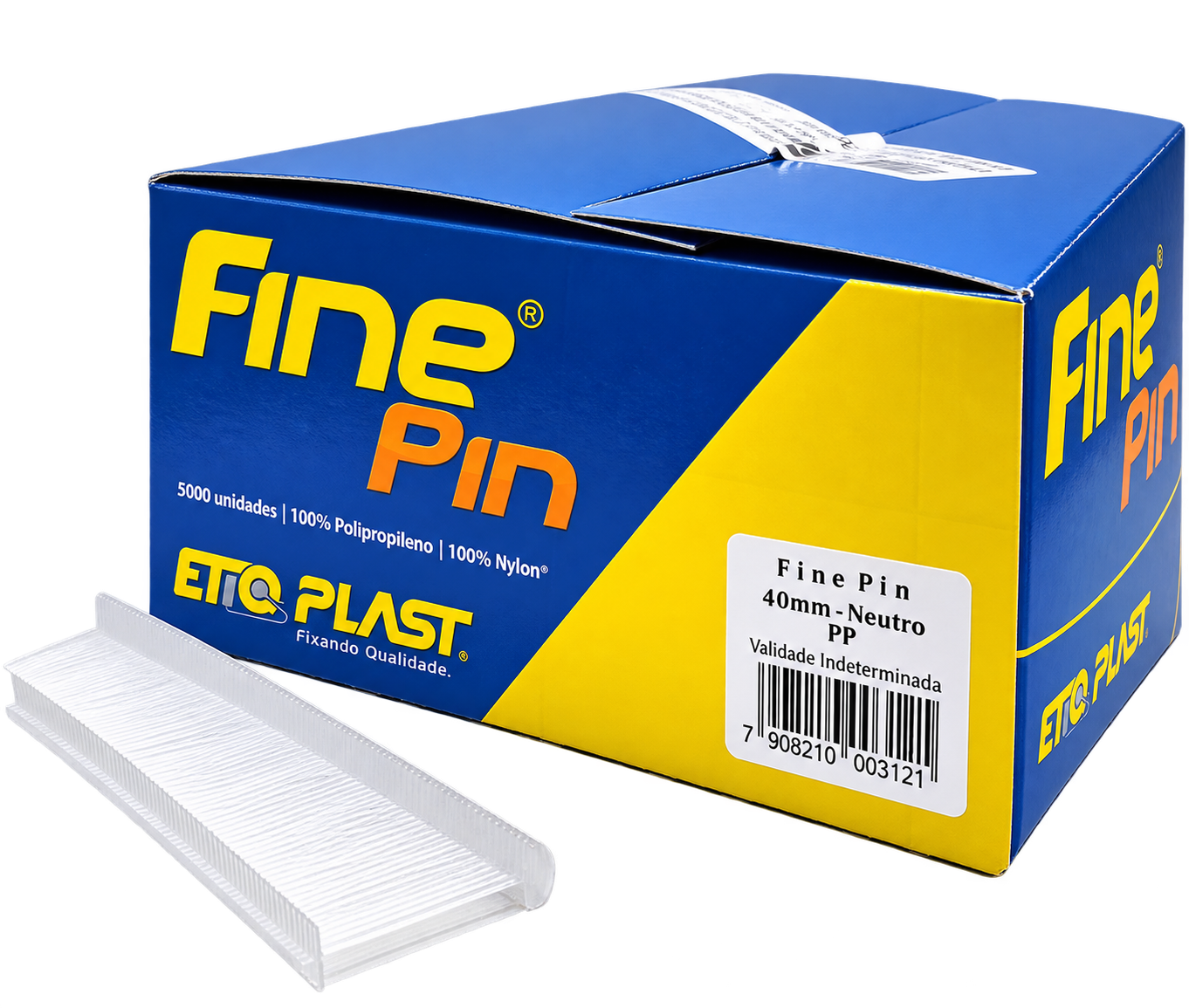 FINE PIN 40MM - NEUTRO PP