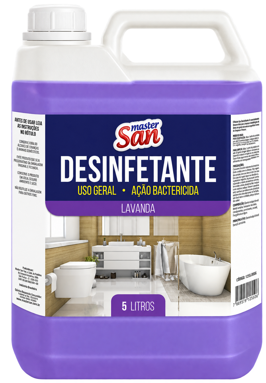DESINFETANTE LAVANDA 5 LITROS MASTERSAN