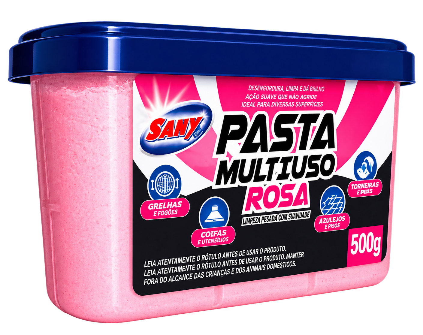 PASTA MULTIUSO ROSA 500 G SANYMIX