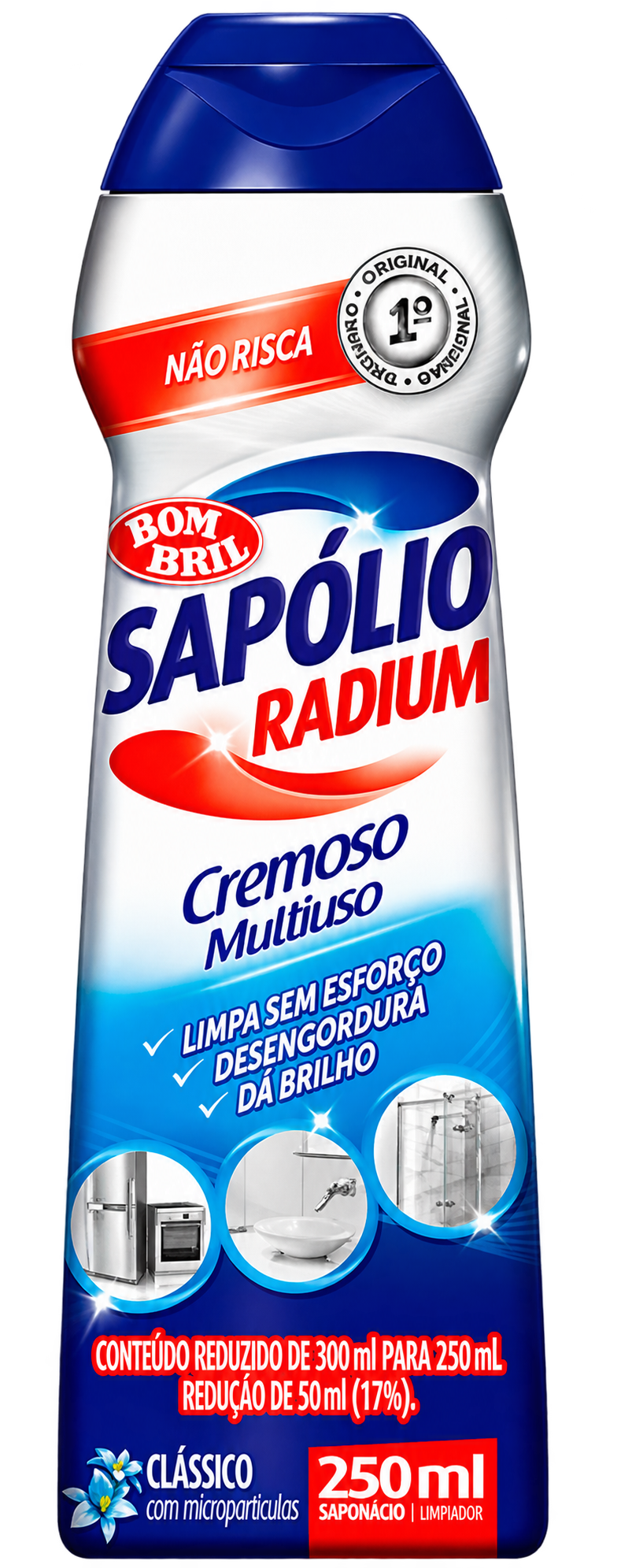 SAPOLIO RADIUM CREMOSO CLASSICO 250 ML BOMBRIL