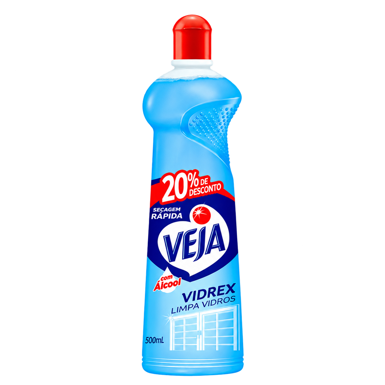 LIMPA VIDROS VIDREX 500 ML VEJA
