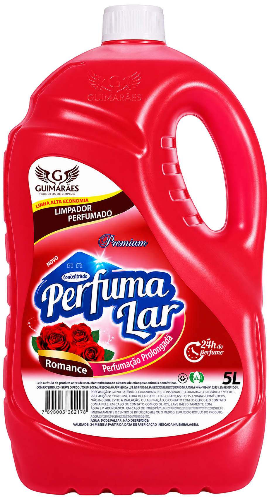 LIMPADOR PERFUMADO ROMANCE 5 LITROS GUIMARAES