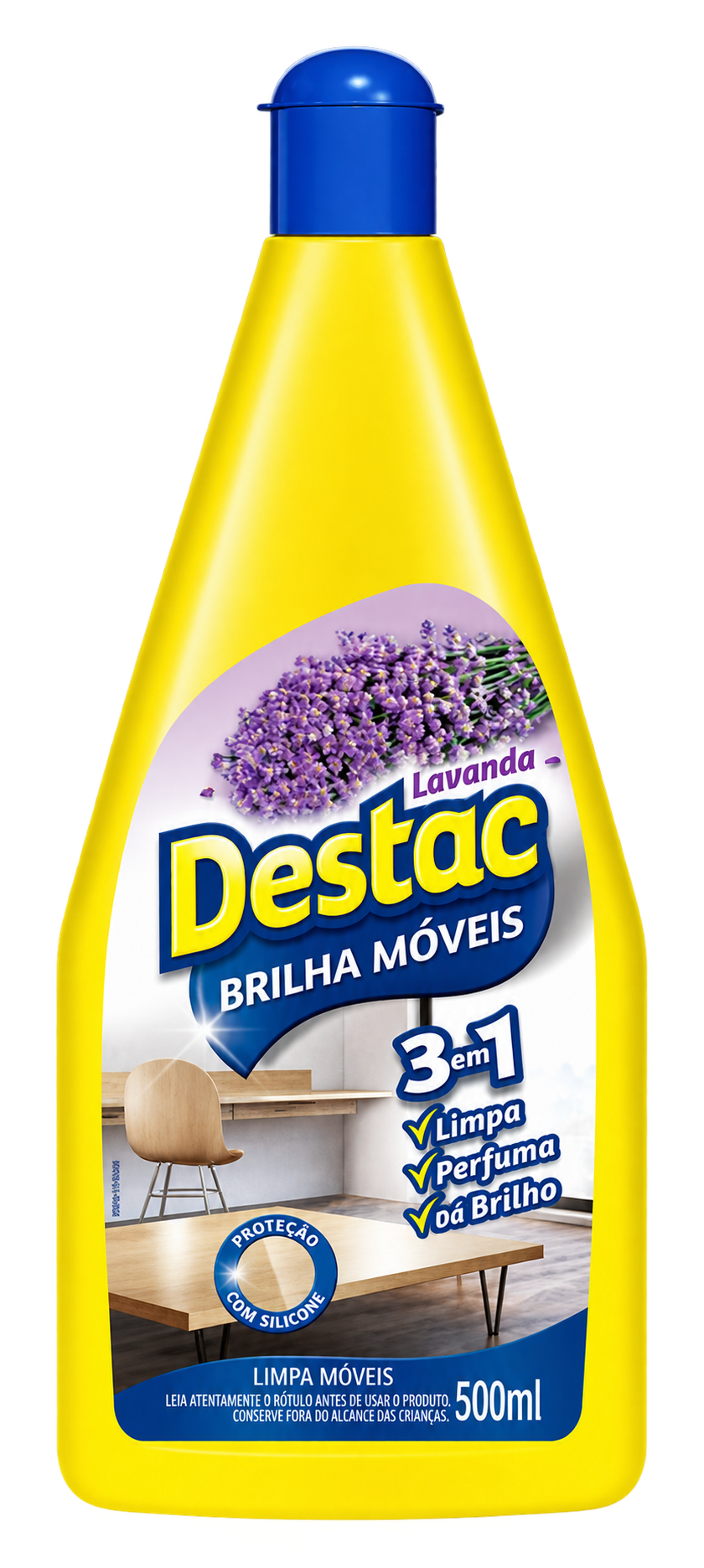 LUSTRA MOVEIS LAVANDA 500ML DESTAC