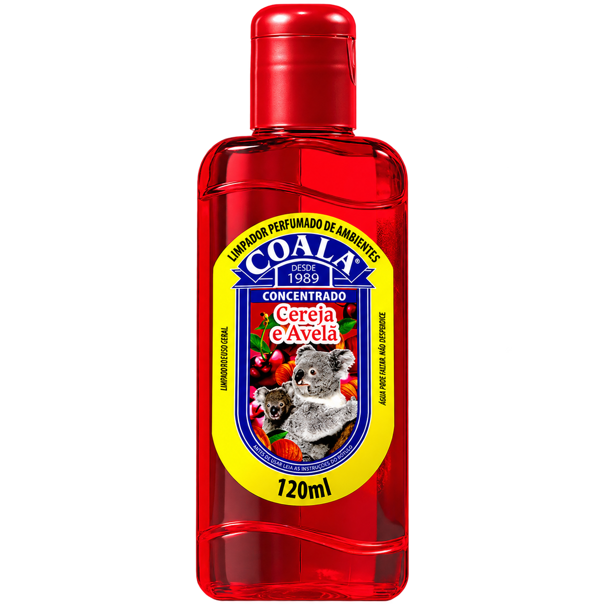 LIMPADOR PERFUMADO COALA 120ML CEREJA E AVELA