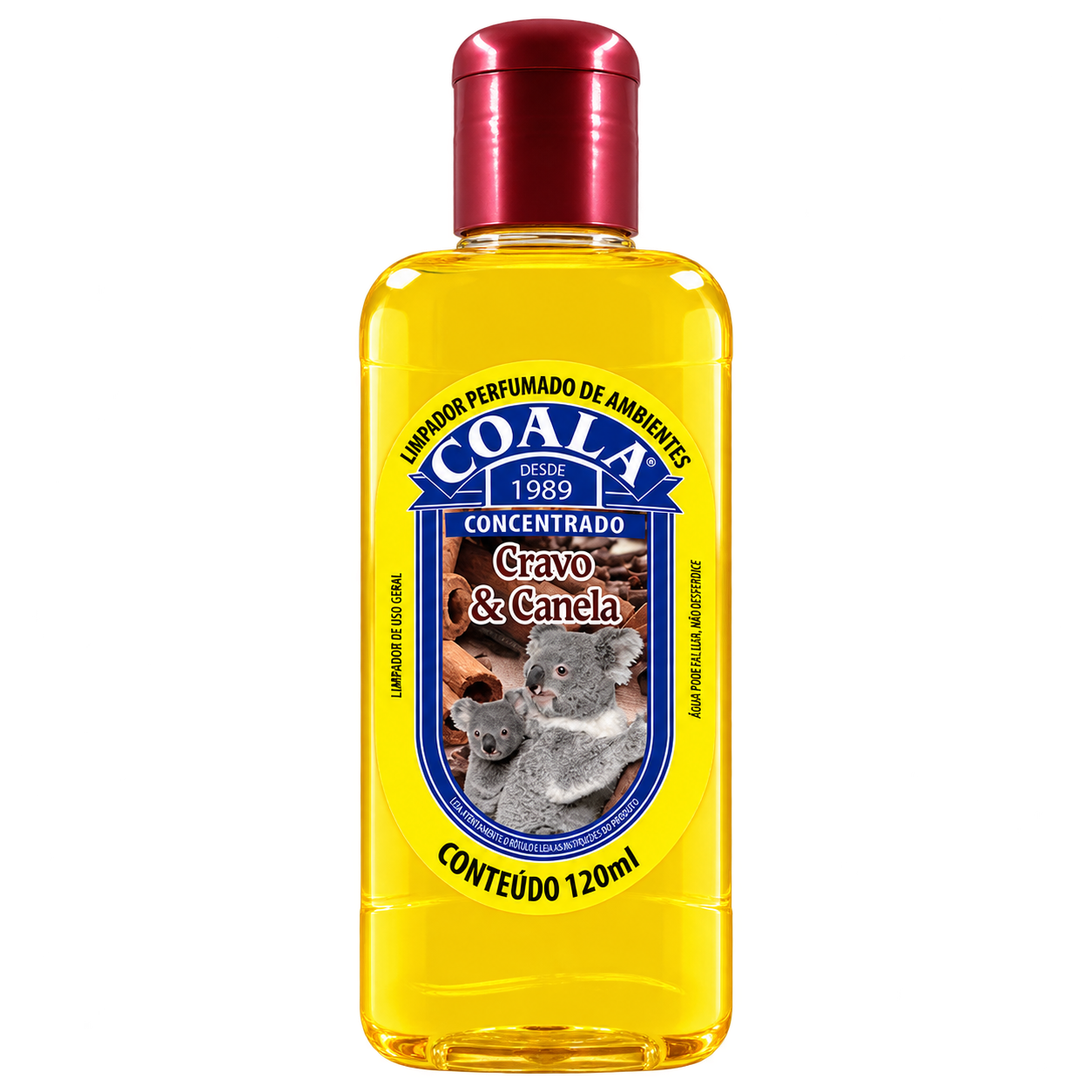 LIMPADOR PERFUMADO COALA 120ML CRAVO E CANELA