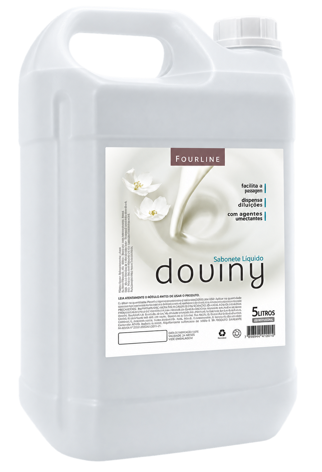 SABONETE LIQUIDO DOVINY 5 LITROS FOURLINE