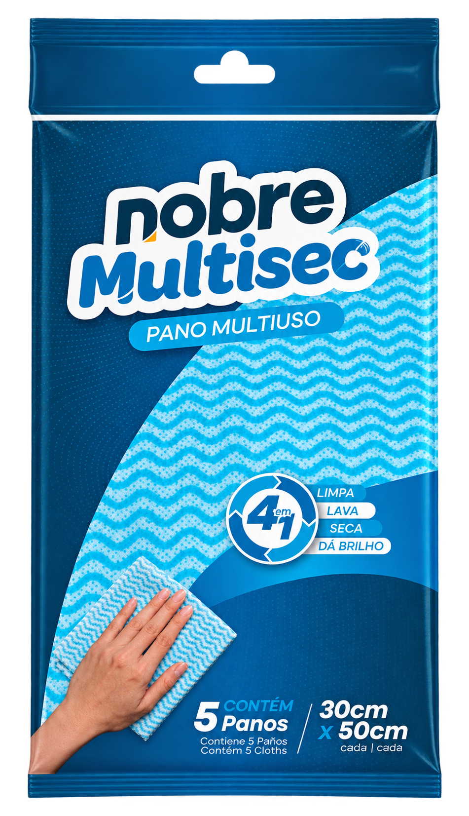 PANO MULTIUSO 30CMX50CM C/5 UND NOBRE