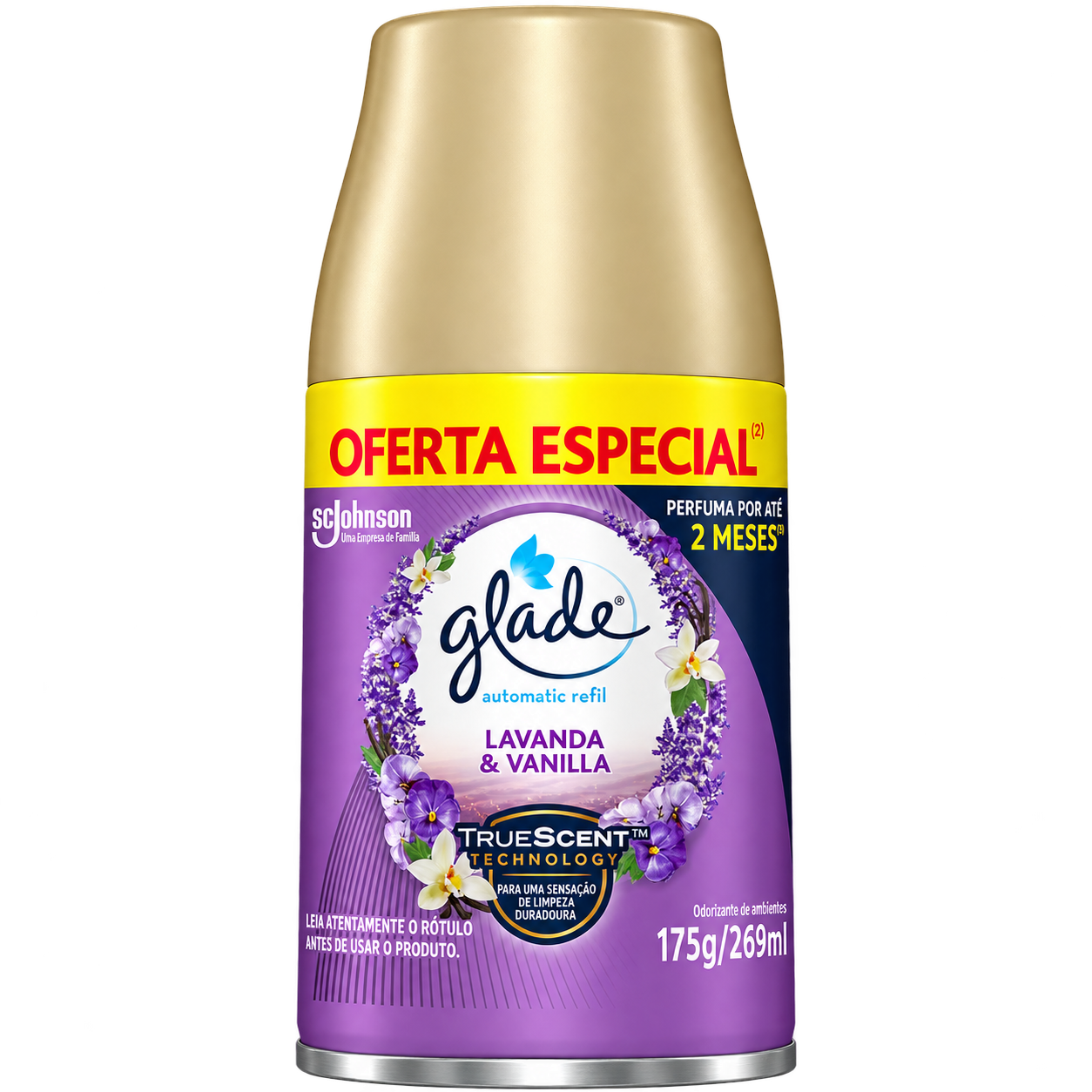 REFIL ODORIZADOR DE AMBIENTE LAVANDA & VANILLA GLADE