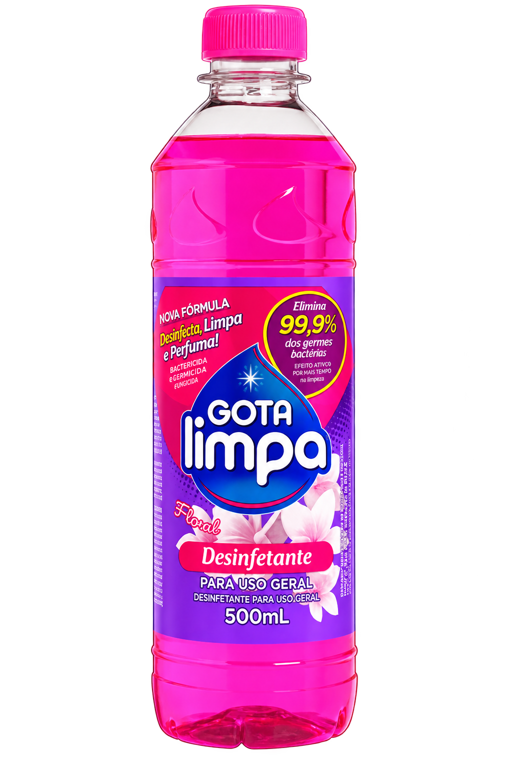 DESINFETANTE FLORAL 500 ML GOTA LIMPA