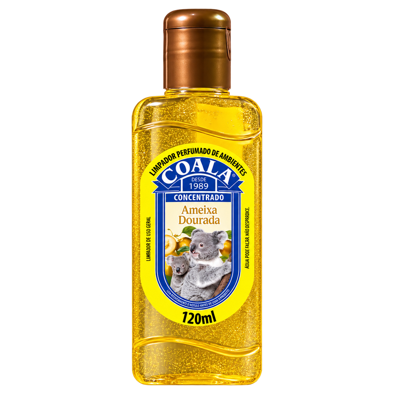 LIMPADOR PERFUMADO COALA 120ML AMEIXA DOURADA