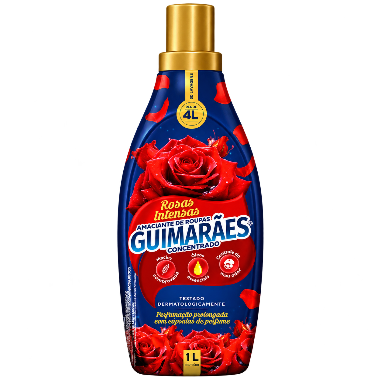 AMACIANTE CONCENTRADO ROSAS INTENSAS 1 LITRO GUIMARAES