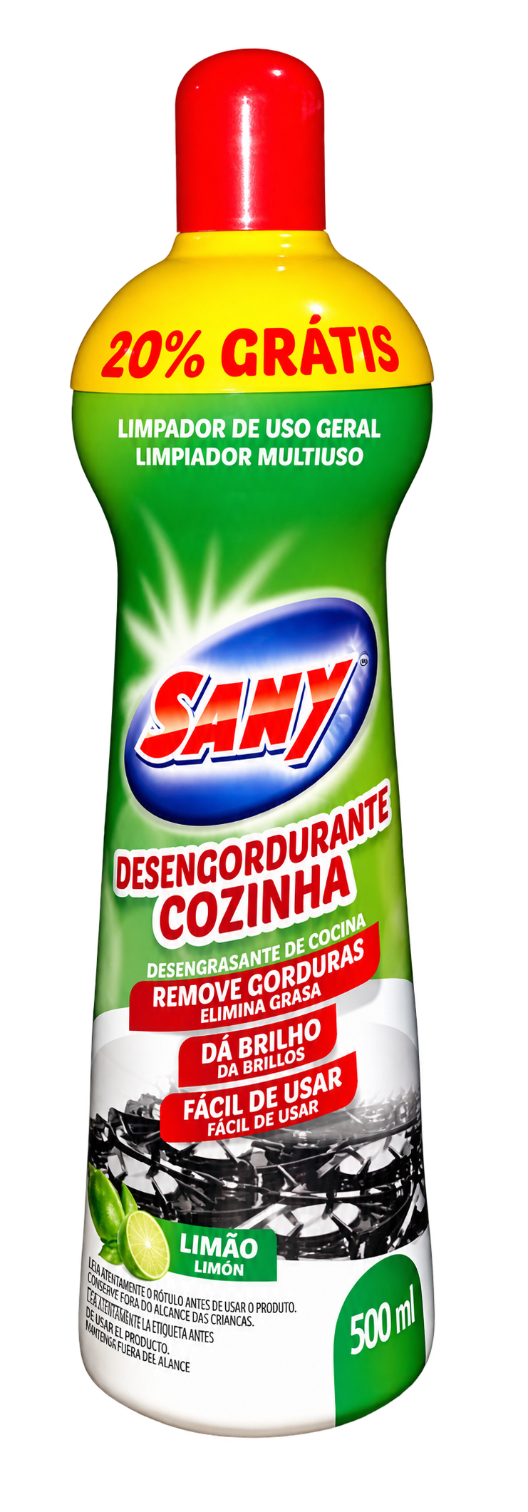 LIMPADOR DESENGORDURANTE COZINHA LIMAO 500 ML SANYMIX