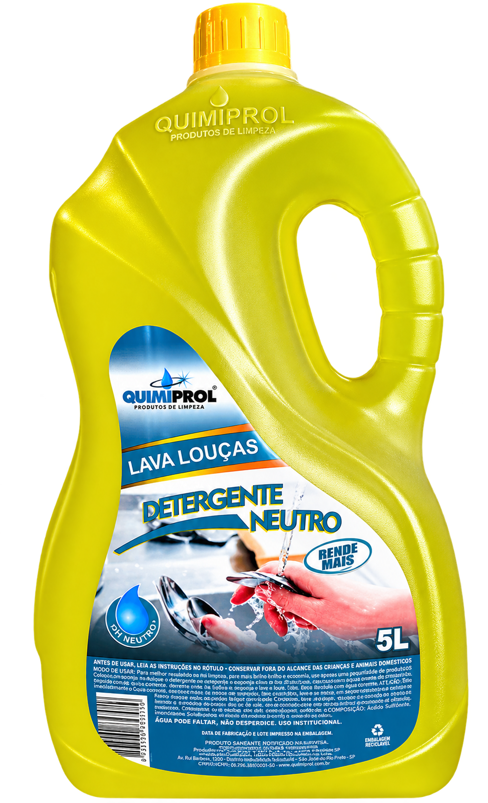 DETERGENTE NEUTRO 5 LITROS QUIMIPROL