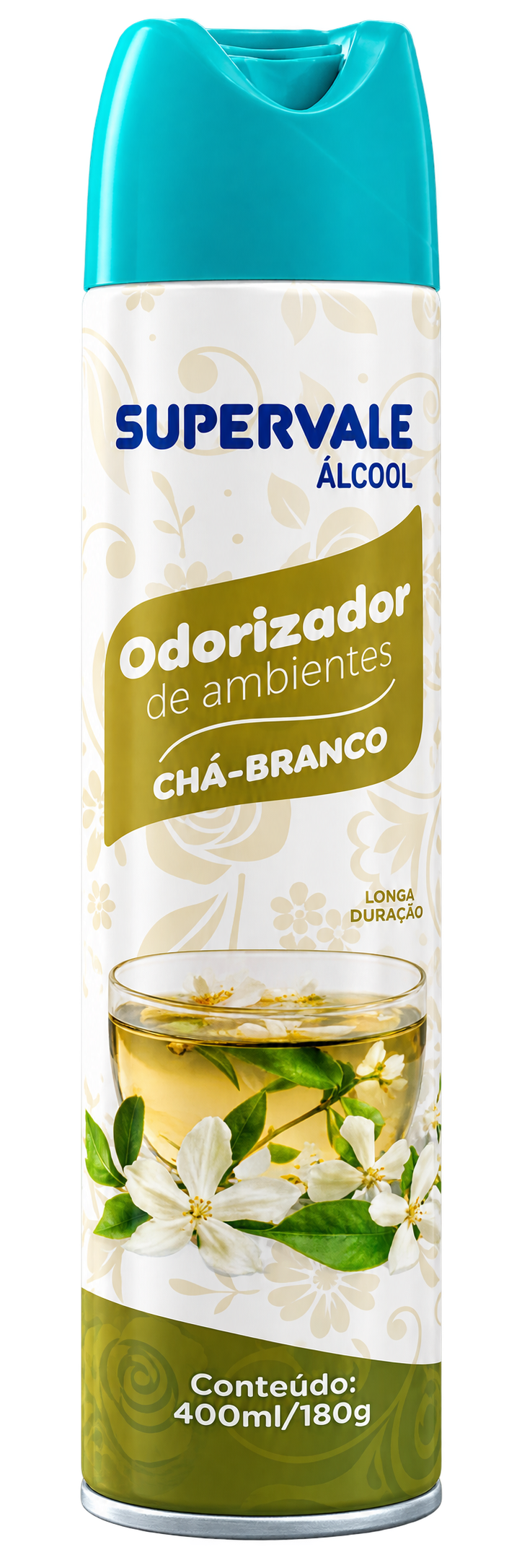 ODORIZADOR CHA BRANCO 400 ML SUPERVALE