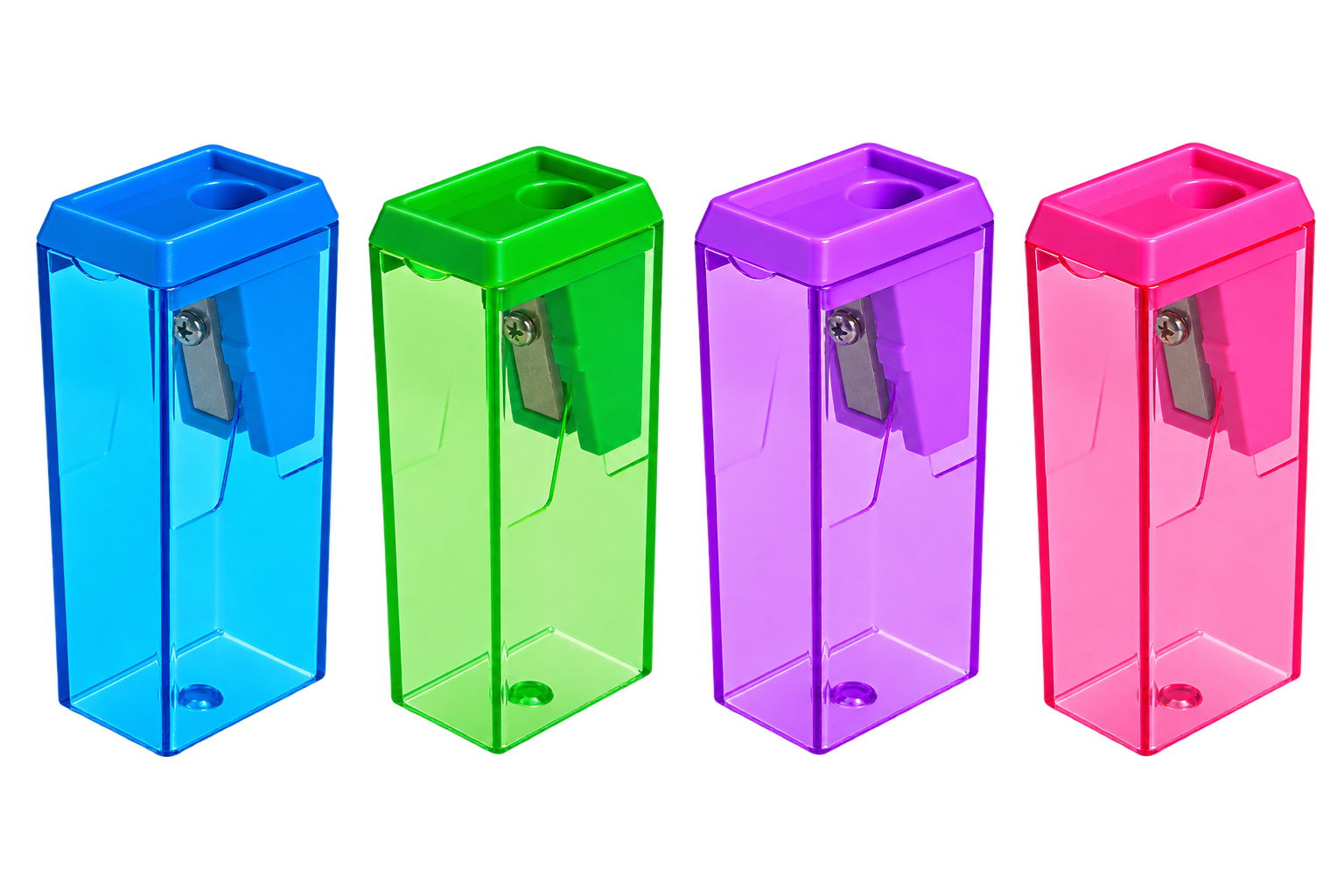 APONTADOR COM DEPOSITO 6CM CORES SORTIDAS LEO & LEO