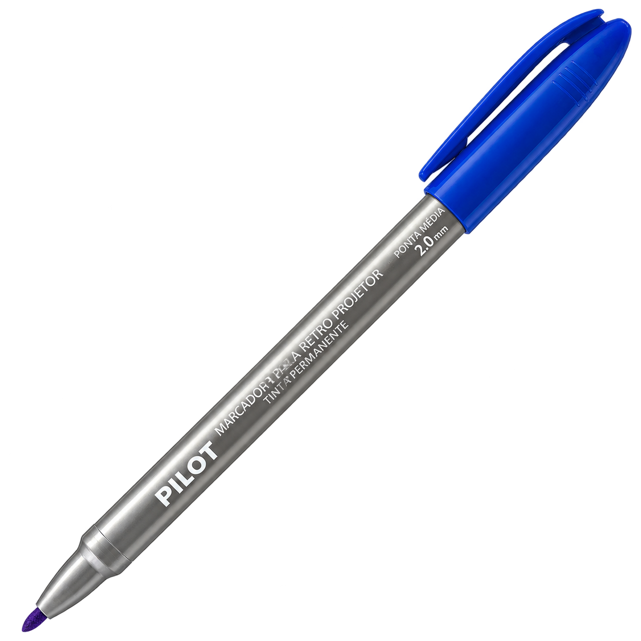 CANETA RETROPROJETOR 2.0mm AZUL PILOT