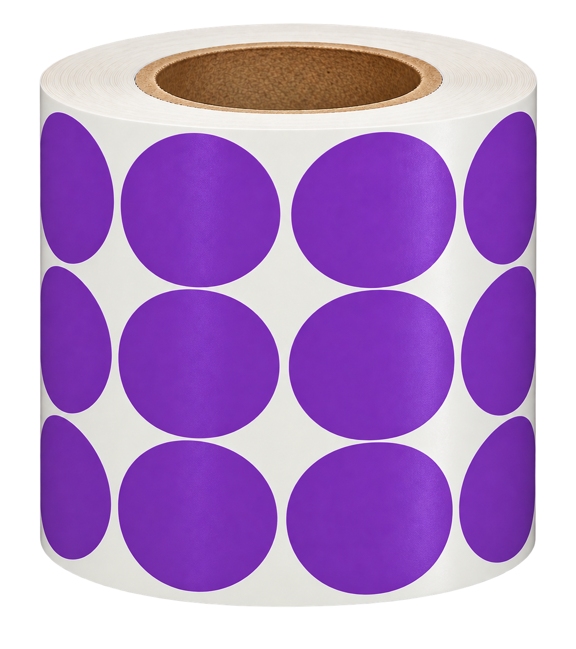ETIQUETA CHAPADA 12MM COM 1000 PECAS ROXO