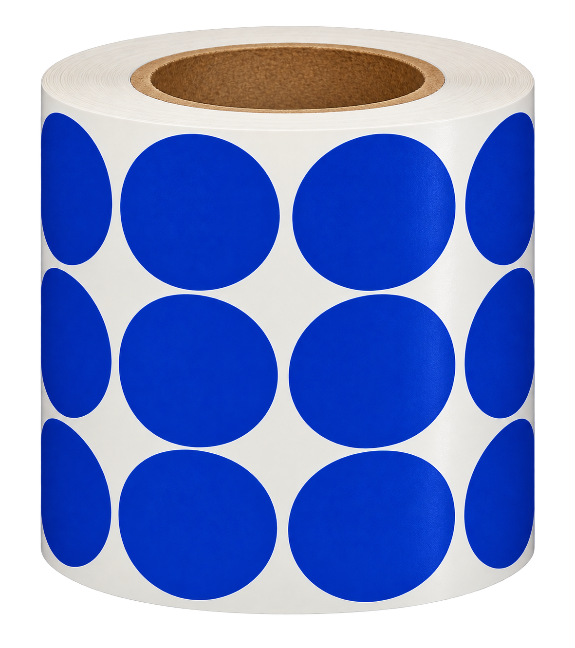 ETIQUETA CHAPADA 12MM COM 1000 PECAS AZUL ESCURO
