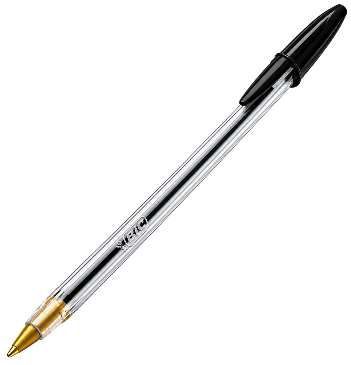 CANETA ESFEROGRAFICA CRISTAL MEDIA 1.0mm PRETA BIC