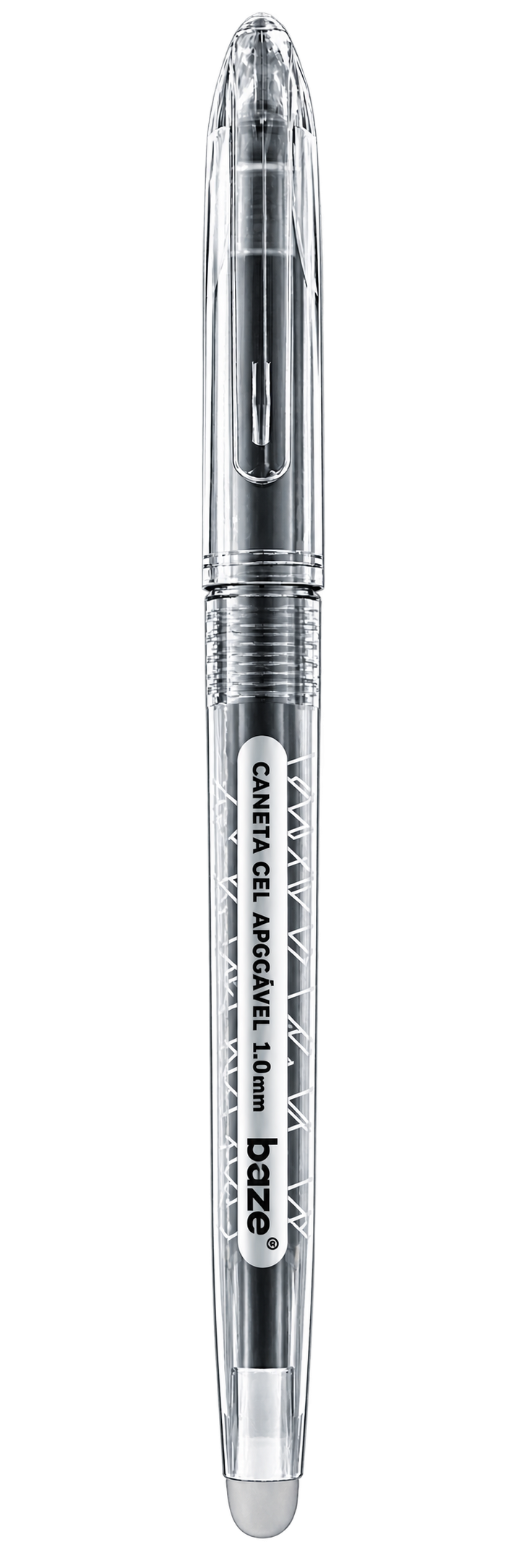 CANETA GEL APAGAVEL 1.0MM BRANCA BAZZE