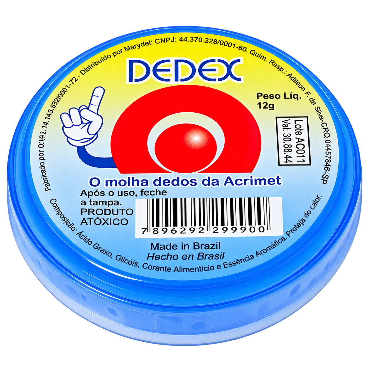 MOLHA DEDO DEDEX 12G ACRIMET