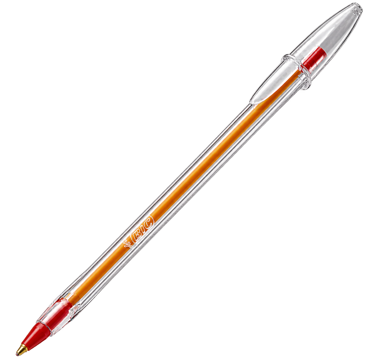 CANETA ESFEROGRAFICA CRISTAL FINA 0.8MM VERMELHA BIC