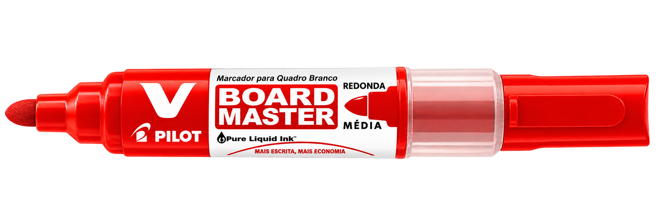 MARCADOR PARA QUADRO BRANCO WBMA-VBM RECARREGAVEL VERMELHO PILOT