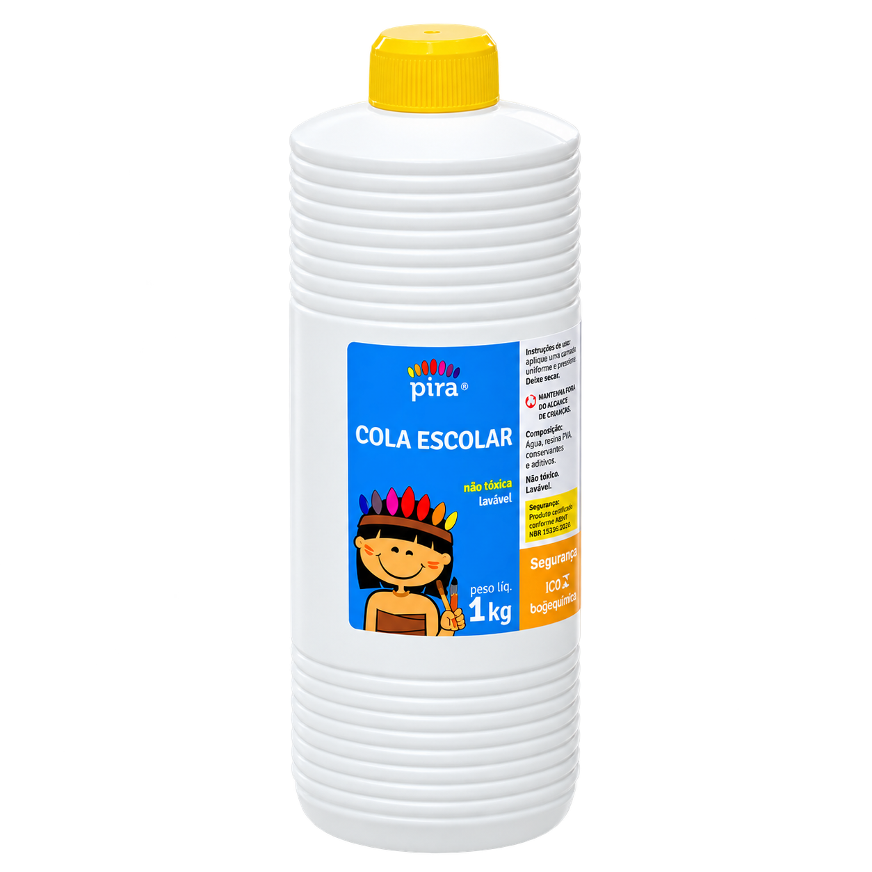 COLA BRANCA 1KG PIRA