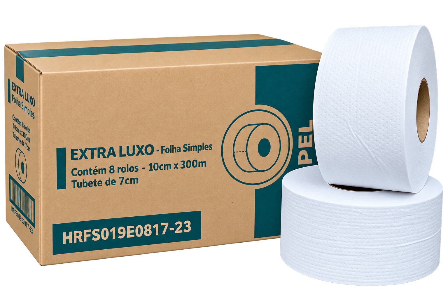 PAPEL HIGIENICO EXTRA LUXO 08UNX10CMX300M BIG