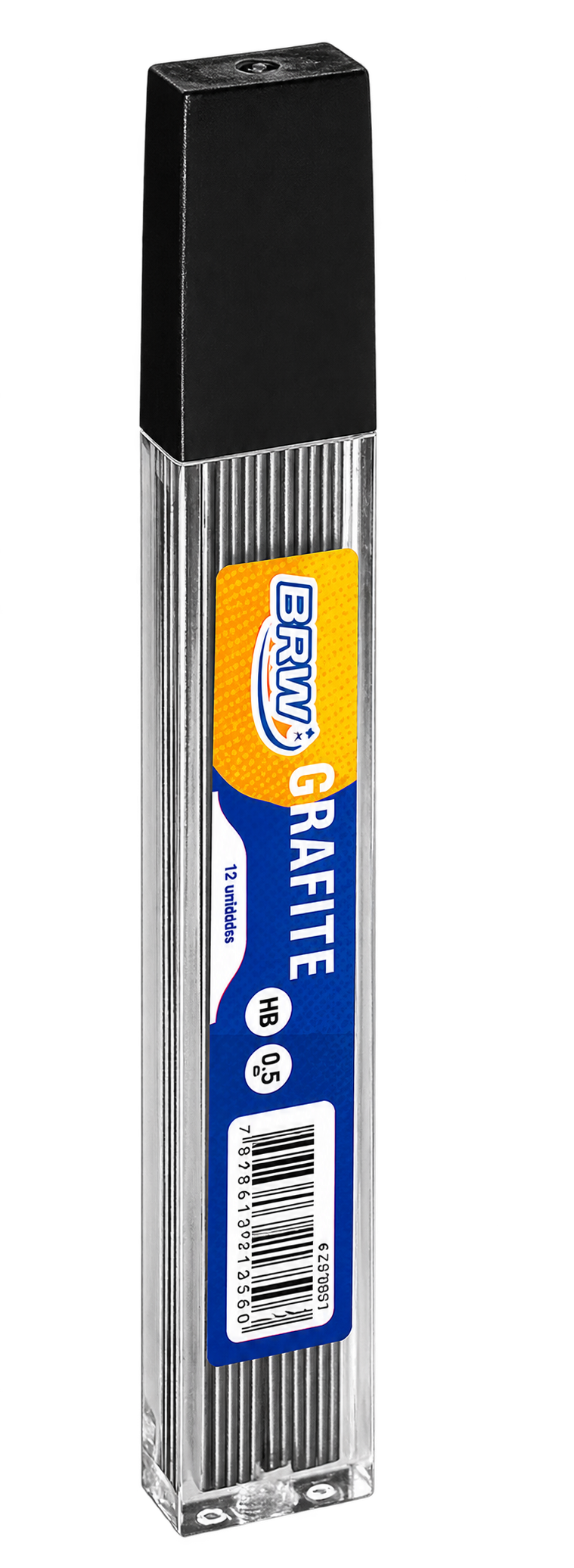 GRAFITE 0.5MM HB EMBALAGEM COM 12 UNIDADES BRW