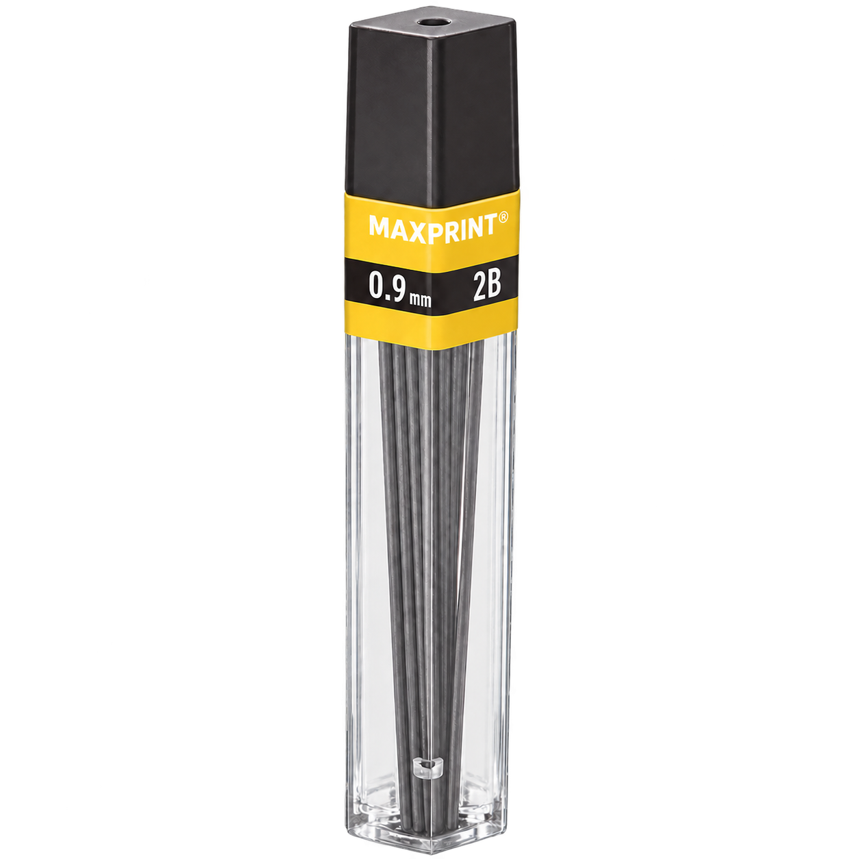 GRAFITE 0.9MM 2B EMBALAGEM COM 12 UNIDADES MAXPRINT