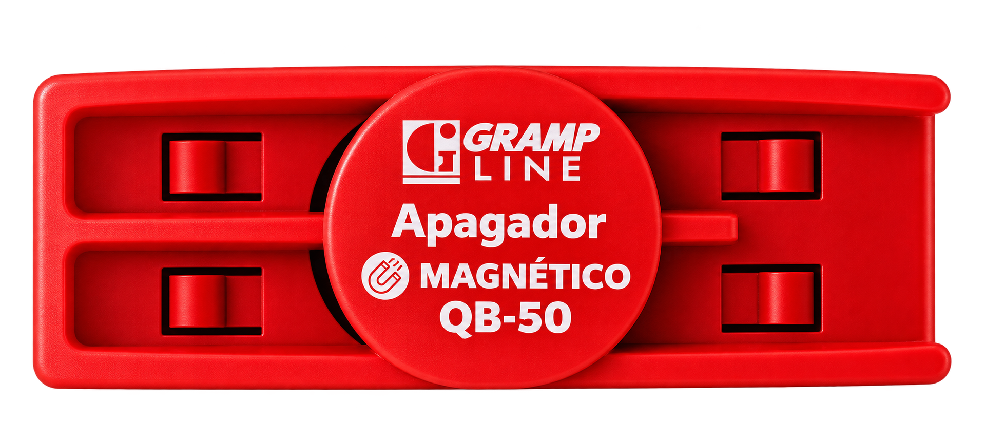 APAGADOR DE QUADRO BRANCO MAGNETICO QB50 GRAMP LINE