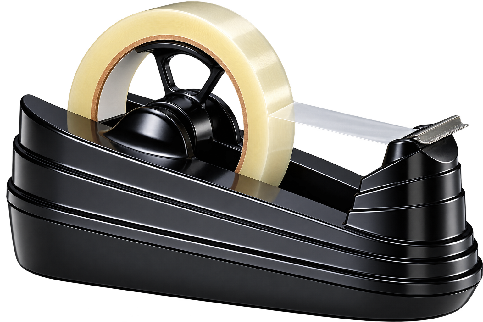 DISPENSADOR DE FITAS ADESIVAS GRANDE PRETO MAXCRIL