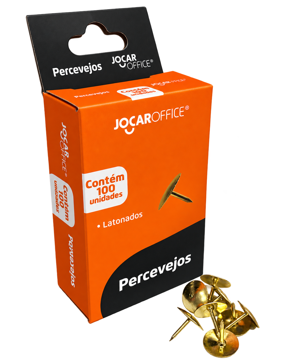 PERCEVEJO DOURADO COM 100 UND JOCAR OFFICE