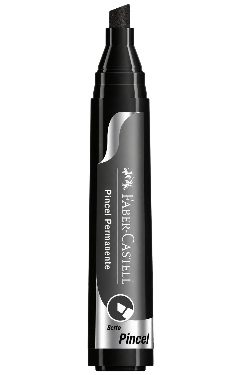 MARCADOR PERMANENTE PRETO FABER-CASTELL