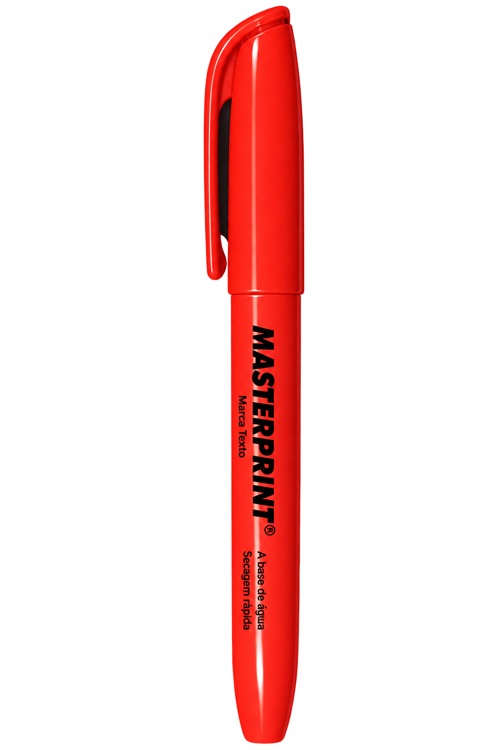 CANETA MARCA TEXTO VERMELHO MASTERPRINT