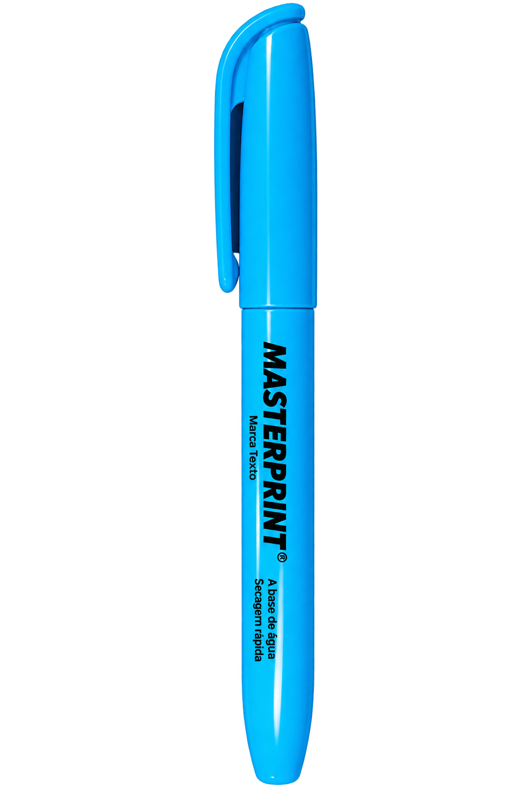 CANETA MARCA TEXTO AZUL MASTERPRINT