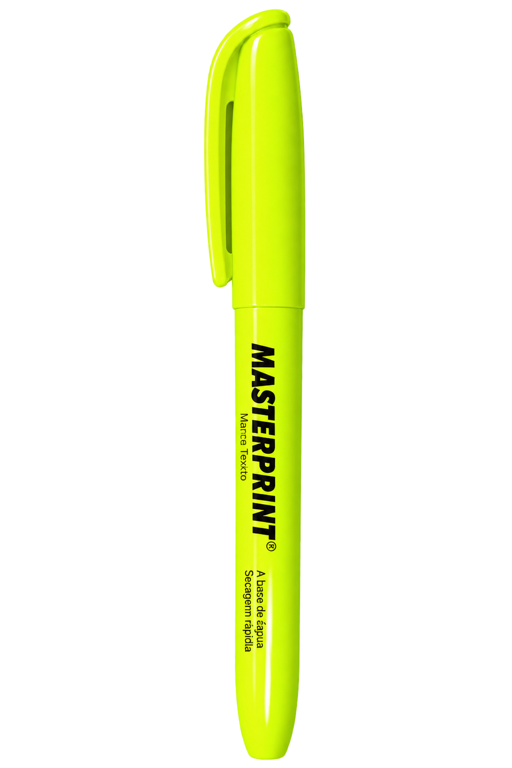CANETA MARCA TEXTO AMARELO MASTERPRINT