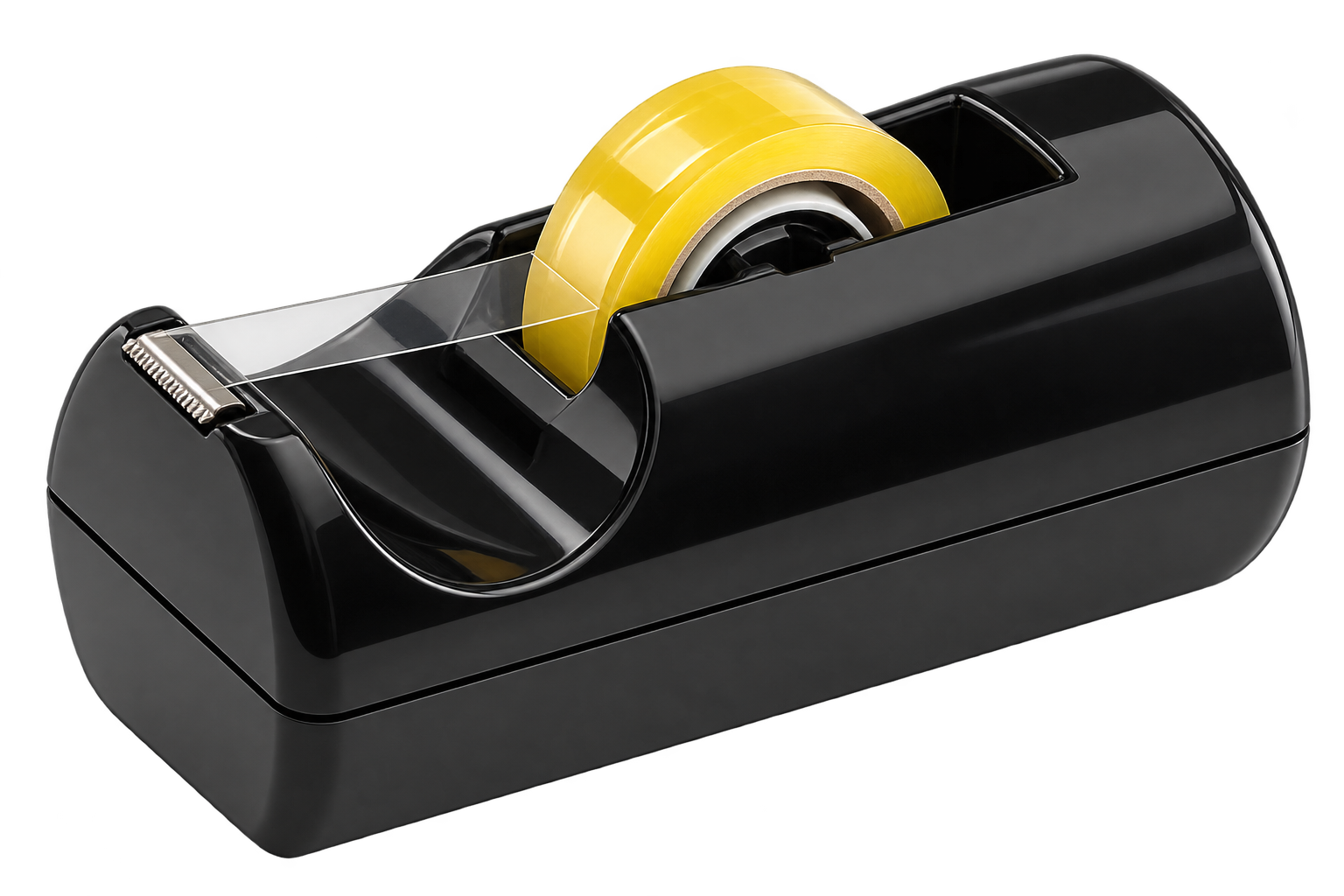 SUPORTE PARA FITA ADESIVA PEQUENO PRETO MAXCRIL