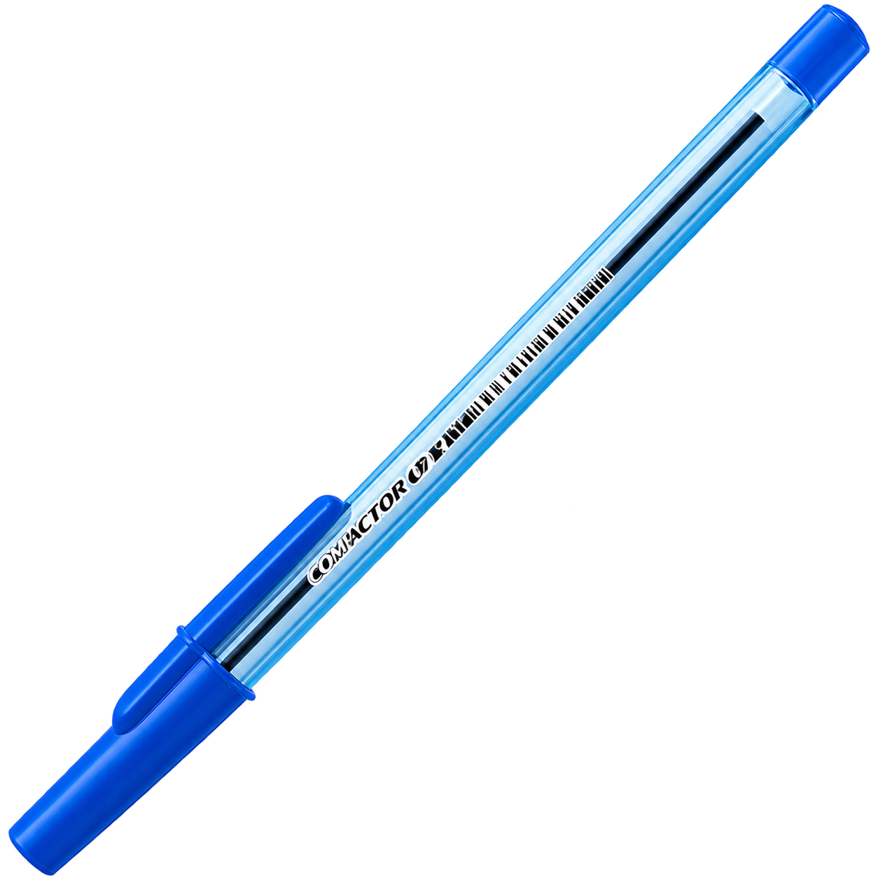 CANETA ESFEROGRAFICA FINA 0.7MM AZUL COMPACTOR