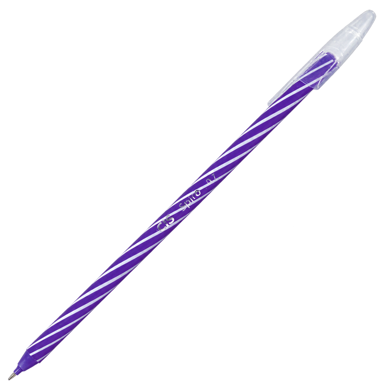 CANETA ESFEROGRAFICA CIS SPIRO 0.7MM ROXA SERTIC