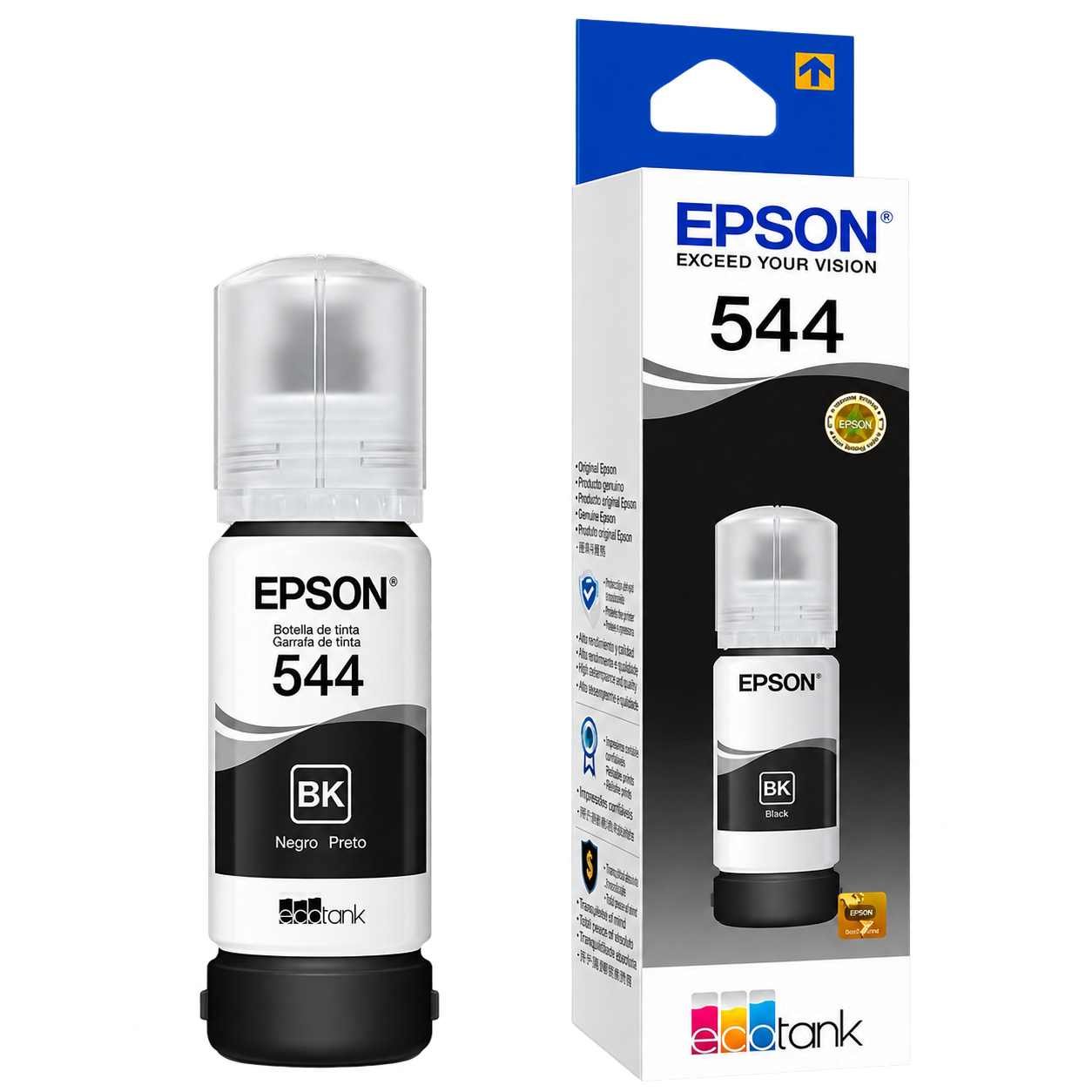 GARRAFA DE TINTA T544120-AL PRETO 65 ml EPSON